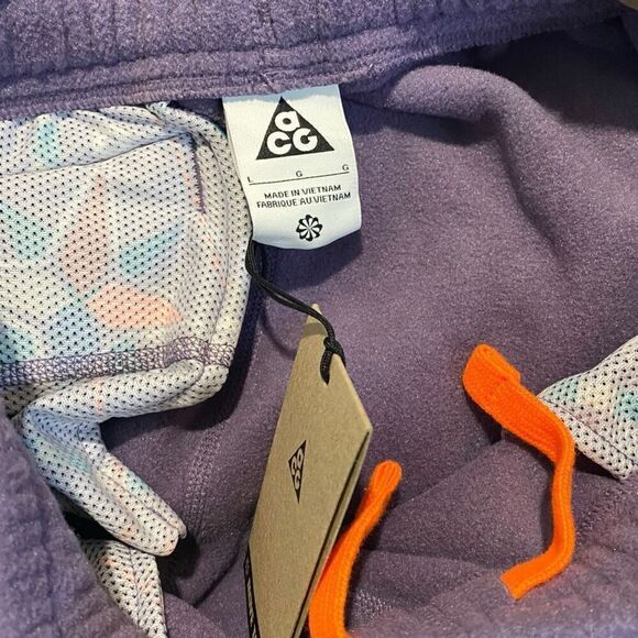 Nike ACG Polartec "Wolf tree” Big Kids Joggers Sweatpants DQ8737-553 size L New - Picture 9 of 11